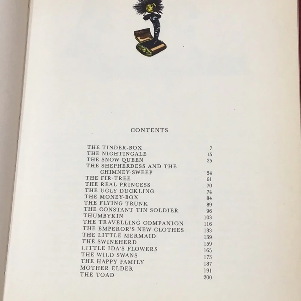 Hans Christian Andersen Fairy Tales vintage book